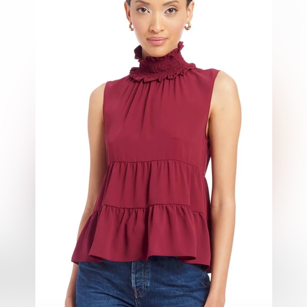 Amanda Uprichard Nadia blouse size S